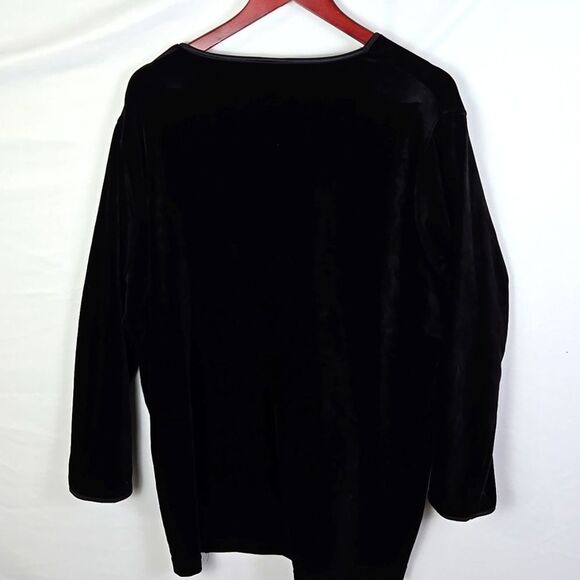 The Disney Store Mickey Mouse Velour Black 2pc Pants Set Sz 1X - Picture 4 of 12